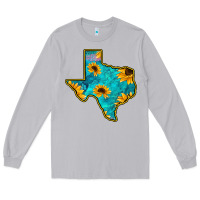 Moon Dust Sunflower Turquoise Texas Long Sleeve Tee - Bettercallsaul