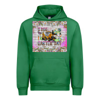 Emerald I Dig Easter Day Urban Hoodie - CowhideDigitalArt