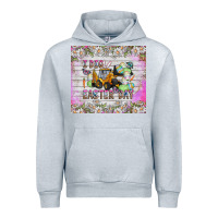 Heather Grey I Dig Easter Day Urban Hoodie - CowhideDigitalArt
