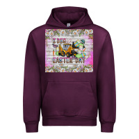 Mauve Wine I Dig Easter Day Urban Hoodie - CowhideDigitalArt