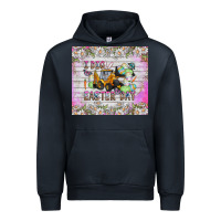 Navy I Dig Easter Day Urban Hoodie - CowhideDigitalArt
