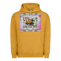 Pigment Peanut Butter I Dig Easter Day Urban Hoodie - CowhideDigitalArt