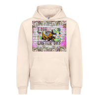 Sandshell I Dig Easter Day Urban Hoodie - CowhideDigitalArt