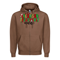 Chestnut licensed practical nurse Zipper Hoodie - CowGirlArtShop
