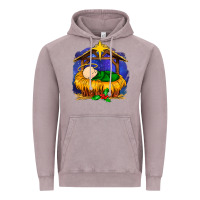 Vintage Zinc baby jesus Vintage Hoodie - MaliasSmallBusiness