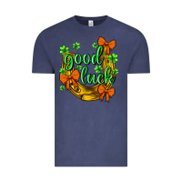 Vintage Denim St.Patrick's Good Luck Vintage Tee - BundleAndBundleShop