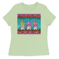 Matcha easter gnomes Ladies Tee - Jasminsmagicworld