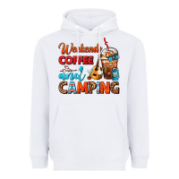 White weekends coffee and camping frappe coffee Heavyweight Hoodie - FaDigitalArtStudio