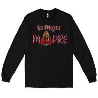 Black La Mejor Madre Long Sleeve Tee - Bettercallsaul