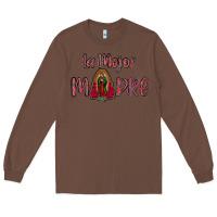 Chestnut La Mejor Madre Long Sleeve Tee - Bettercallsaul