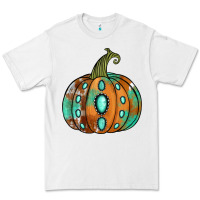 White western cowhide turquoise pumpkin Premium Tee - Jasminsmagicworld