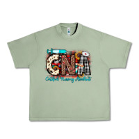 Oil Green Christmas cna certified nursing assistant Urban Heavy Tee - JahusDesignShop