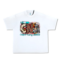 White Christmas cna certified nursing assistant Urban Heavy Tee - JahusDesignShop