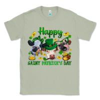 Matcha Happy Saint Patrick'S Day With Clover Classic Tee - BundleAndBundleShop