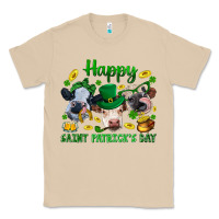 Mushroom Happy Saint Patrick'S Day With Clover Classic Tee - BundleAndBundleShop