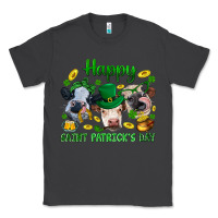 Smoke Happy Saint Patrick'S Day With Clover Classic Tee - BundleAndBundleShop