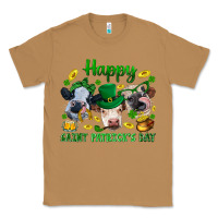 Toasted Coconut Happy Saint Patrick'S Day With Clover Classic Tee - BundleAndBundleShop