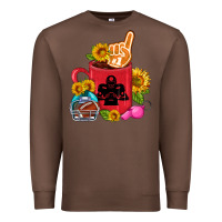Chestnut Western Football Coffee cup Premium Sweatshirt - FaDigitalArtStudio