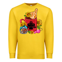 Lemon Western Football Coffee cup Premium Sweatshirt - FaDigitalArtStudio