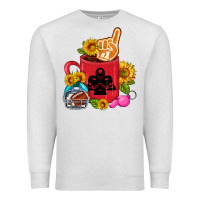 Oatmeal Heather Western Football Coffee cup Premium Sweatshirt - FaDigitalArtStudio