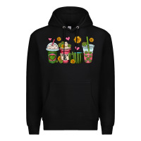 Stuck On You Cactus Coffee Cups Premium Hoodie | Teevron