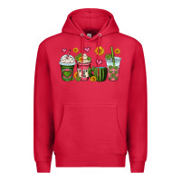 Cardinal stuck on you cactus coffee cups Premium Hoodie - OliviaCreatesArt
