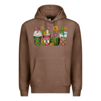 Chestnut stuck on you cactus coffee cups Premium Hoodie - OliviaCreatesArt