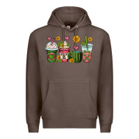Coffee stuck on you cactus coffee cups Premium Hoodie - OliviaCreatesArt