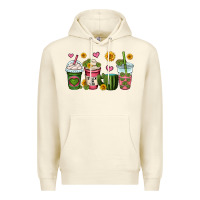 Sandshell stuck on you cactus coffee cups Premium Hoodie - OliviaCreatesArt