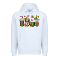 White stuck on you cactus coffee cups Premium Hoodie - OliviaCreatesArt