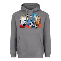 Storm Soccer Coffee Cups Heavyweight Hoodie - FaDigitalArtStudio