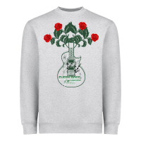 Heather Grey No hay rosa sin espinas every rose has its thorn Heavyweight Sweatshirt - Bettercallsaul