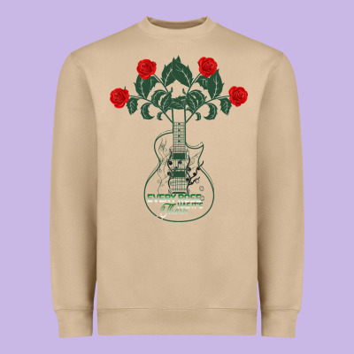 No Hay Rosa Sin Espinas Every Rose Has Its Thorn Heavyweight Sweatshirt Designed By Bettercallsaul