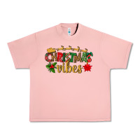 Salmon christmas vibes Urban Heavy Tee - BundleAndBundleShop