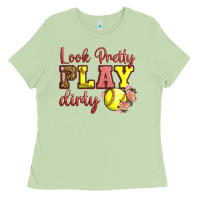 Matcha Look Pretty Play Dirty Ladies Tee - LillyAllenDesigns