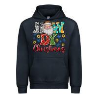Navy How Dy Christmas Urban Hoodie - CowhideDigitalArt