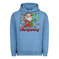 Pigment Pebble Blue How Dy Christmas Urban Hoodie - CowhideDigitalArt
