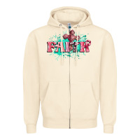 Sandshell faith breast cancer Zipper Hoodie - CowGirlArtShop