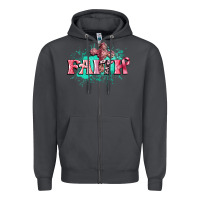 Smoke faith breast cancer Zipper Hoodie - CowGirlArtShop