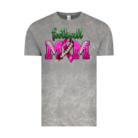 Cloud Rock Football Mom Breast Cancer Vintage Tee - BundleAndBundleShop