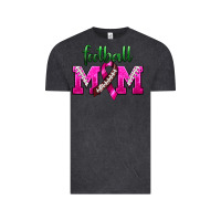 Vintage Black Football Mom Breast Cancer Vintage Tee - BundleAndBundleShop