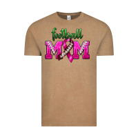 Vintage Coffee Football Mom Breast Cancer Vintage Tee - BundleAndBundleShop