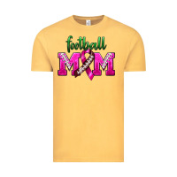 Vintage Mustard Football Mom Breast Cancer Vintage Tee - BundleAndBundleShop