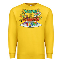 Lemon Normal is overrated Premium Sweatshirt - FaDigitalArtStudio