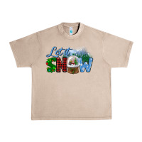 French Oak let it snow Urban Heavy Tee - BundleAndBundleShop