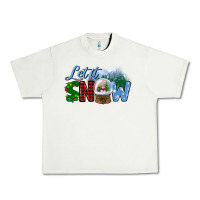 Pistachio let it snow Urban Heavy Tee - BundleAndBundleShop