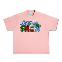Salmon let it snow Urban Heavy Tee - BundleAndBundleShop