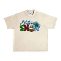 Sandshell let it snow Urban Heavy Tee - BundleAndBundleShop
