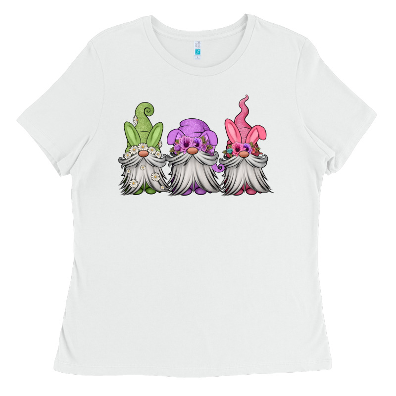 Easter Gnomes Spring Ladies Tee by Jasminsmagicworld | Teevron