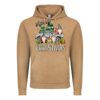 Merry Christmas Gnomes Truck Vintage Hoodie | Teevron